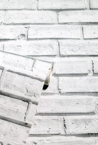 WC White Brick by Arthouse