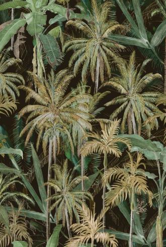 The Jungle Anthracite Wallpaper By Mind The Gap