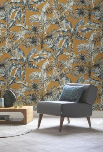Tropical Palms Wallpaper by Rasch
