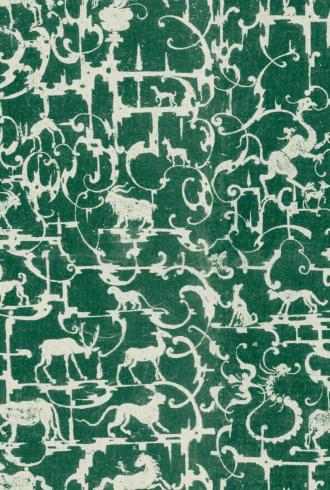 Royal Hunting Racing Green Wallpaper By Mind The Gap