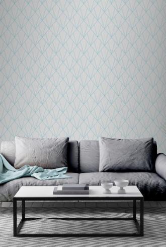 Grey & Turquoise Indra by Muriva
