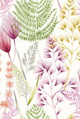 Summer Ferns Wallpaper by Ohpopsi