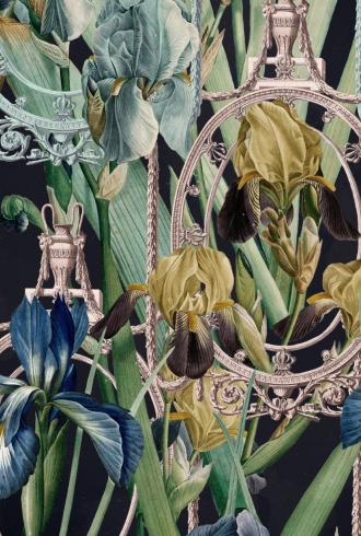 Fleurs D'Iris Wallpaper By Mind The Gap
