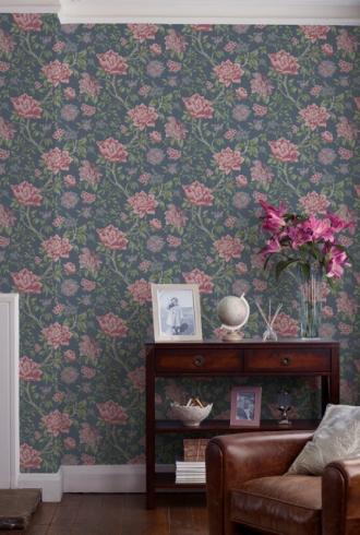 Tapestry Floral Wallpaper by Laura Ashley