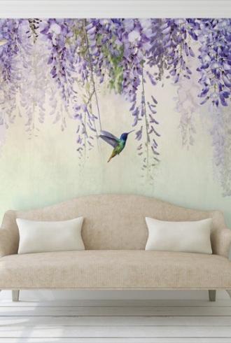 Hummingbird Mural by Arthouse