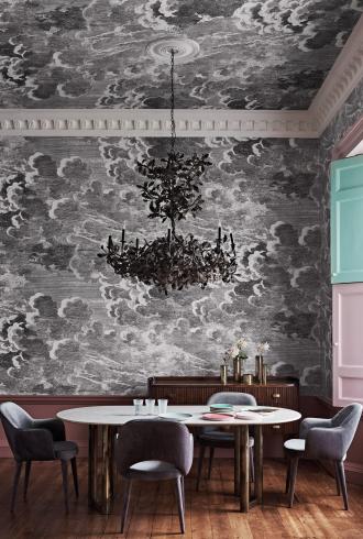 Nuvole (custom mural) by Cole & Son