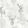 Etched Stag Mono by Arthouse 901808