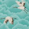 Harlequin Cranes In Flight Wallpaper HGAT111234