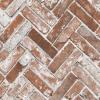 Herringbone Brick by Muriva 174501