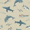 Shark Wallpaper Mural by Amalfa MURAL-SH-2