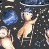Space Cats & Dogs Wallpaper Mural by Amalfa MURAL-WSEC-2