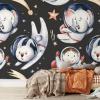 Space Elephant Wallpaper Mural by Amalfa