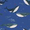 Whales At Play Wallpaper Mural by Amalfa MURAL-WH-3